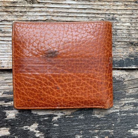 givenchy vintage wallet made in spain|Vintage Givenchy Brown Leather Bifold Slim Wallet .